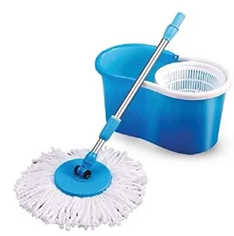 Швабра кругла з віджимом-центрифугою та відром 10 л Easy Mop