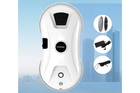 Робот-мийник вікон і стін Germatic W14S з пультом, овальний