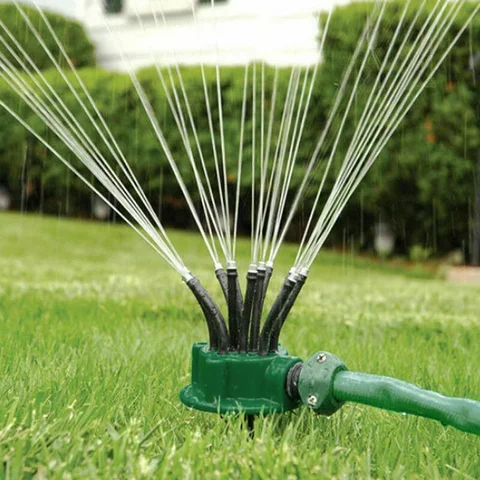 Дощувач-спринклер для газону Multifunctional Water Sprinklers 360°
