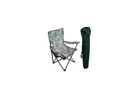 Стілець розкладний туристичний HX 001 Camping quad chair для риболовлі, камуфляж