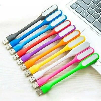 Портативний гнучкий USB-світильник з трьома лампочками для ноутбука