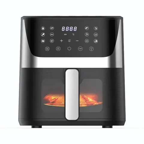 Аерогриль Prime Kitchen AF1012DT 14 л з двома ТЕНами і сенсорним керуванням