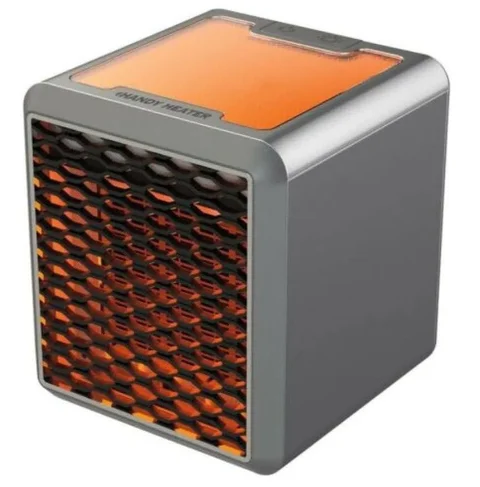 Керамічний обігрівач Pure Warmth 1500 Вт зі знімним фільтром, сірий