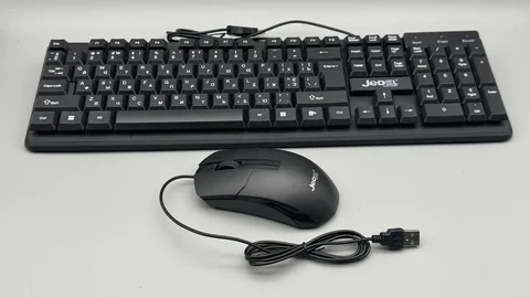 Комплект JEDEL G18 дротові клавіатура і миша USB