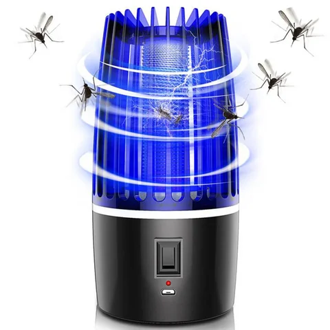 Електричний знищувач комарів і комах BG-001 з LED-освітленням