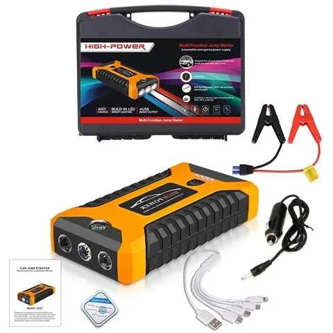 Пускозарядний пристрій Jumpstarter 27JX 12 В/2 А, 99800 мА·год, з ліхтарем