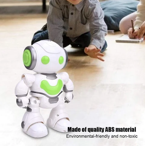 Іграшковий робот Robot 8 608-2 з ІЧ-пультом, сіро-зелений