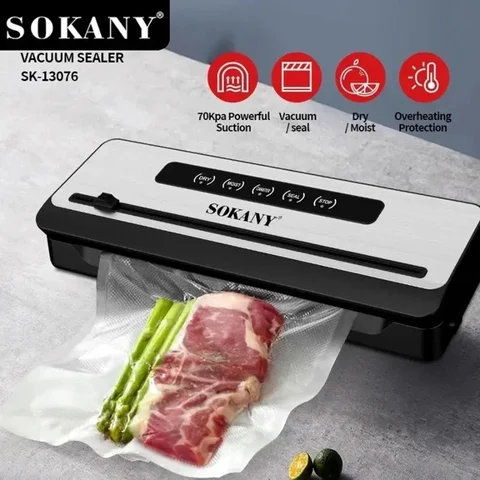 Вакуумний пакувальник Sokany SK-13076, 200 Вт, запаювання 32 см