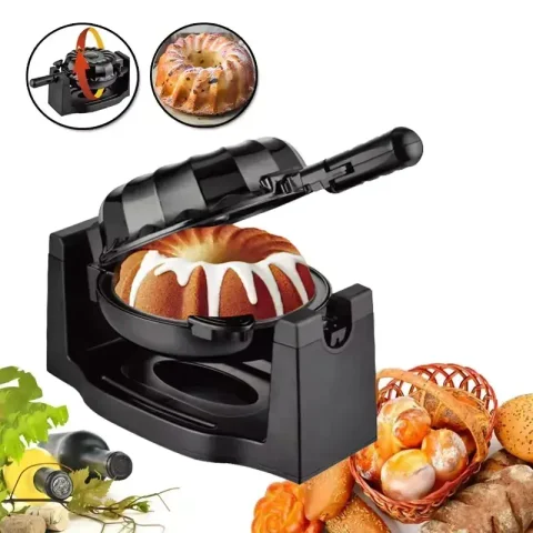 Електричний кейкмейкер Sokany SK-BBQ-837 1800 Вт, двосторонній нагрів