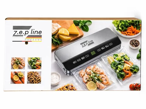 Вакуумний пакувальник Zepline ZP-00359 200 Вт з LED-дисплеєм
