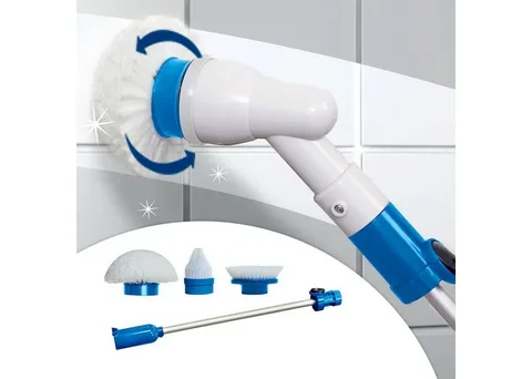 Електрощітка для прибирання Spin Scrubber 5в1 бездротова, 7,4 В 2600 мА·год