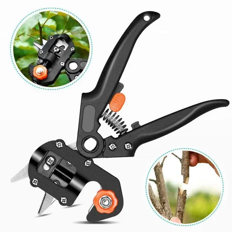 Професійний щеплювальний секатор Grafting Tool з 3 змінними ножами
