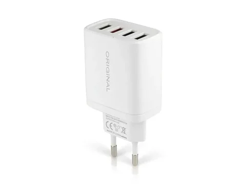 Мережевий зарядний пристрій AR-240 на 4 USB, 2,4 А