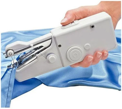 Ручна міні-швейна машинка Handy Stitch на батарейках для ремонту одягу