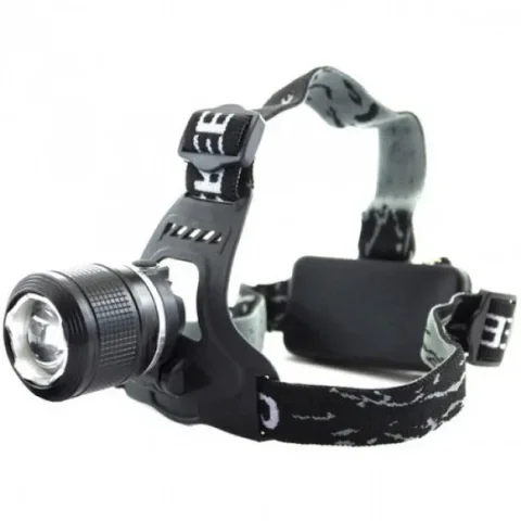 Налобний ліхтар Bailong BL-2199-T6 із T6 LED, 2×18650, чорний