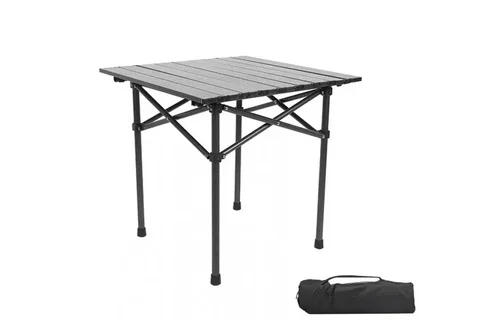 Стіл складаний квадратний STD-06 53 × 51 × 50 см, чорний