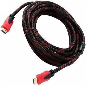 Кабель HDMI–HDMI 5 м Full HD, версія 1.4, позолочені контакти