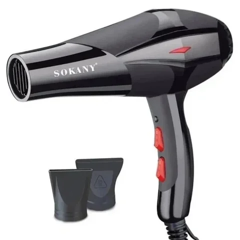 Фен для волосся Sokany HS-3890 2300 Вт з іонізацією, чорний