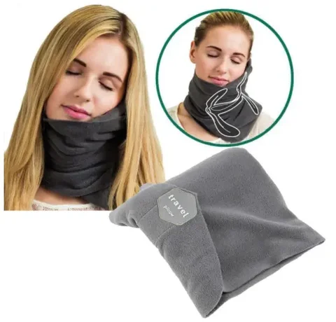 Дорожня подушка-шарф для шиї Travel Neck Rest Pillow