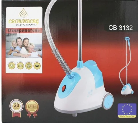 Вертикальний відпарювач для одягу зі стійкою Crownberg CB-3132 2500 Вт