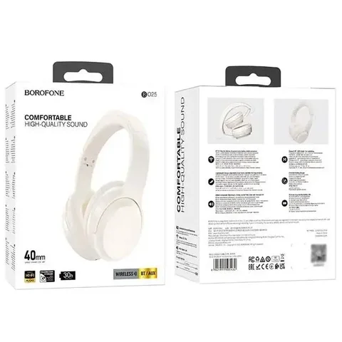 Навушники накладні Borofone BO25 Bluetooth 5.3, до 30 год роботи