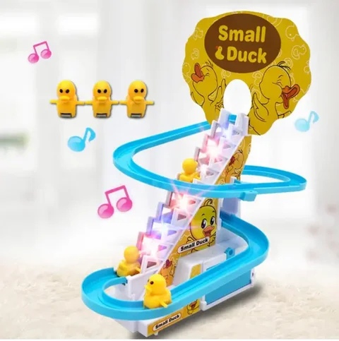 Інтерактивна музична іграшка Small Duck гірка-трек з качечками