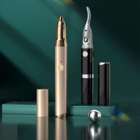 Електрощипці для завивки вій і тример для брів 2 в 1 Electric Curler