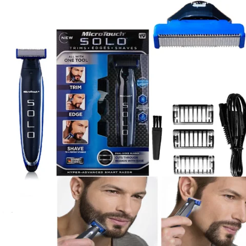Тример для бороди та волосся Solo Trimmer 3 в 1 акумуляторний, USB