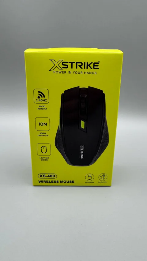 Бездротова миша XSTRIKE XS-400 Bluetooth і 2,4 GHz, 2400 DPI, RGB