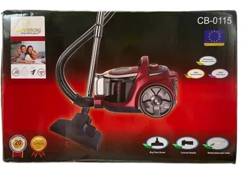 Контейнерний пилосос Crownberg CB-0115 3000 Вт, 3,5 л, червоний