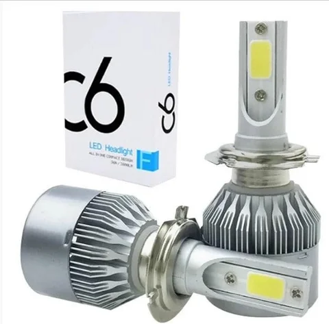 Комплект LED-ламп C6 цоколь H7 для автомобіля, 2 шт.
