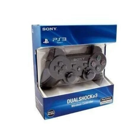 Геймпад бездротовий для PS3 Bluetooth з вібрацією, чорний