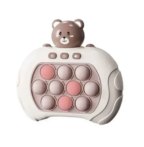 Електронна іграшка-антистрес Pop It PRO Quick Push, 4 режими, коричнева